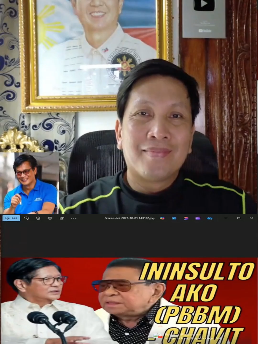 #Rewind Ininsulto daw siya (Chavit Singson) ni PBBM kaya ngayon nag-iingay na laban kay PBBM #tapwan #bongbongmarcos #lizamarcos #martinromualdez #benhurabalos #giboteodoro #sonnyangara #vicosotto #sandromarcos #antoniotrillanes #jvejercito #nicolastorreIII