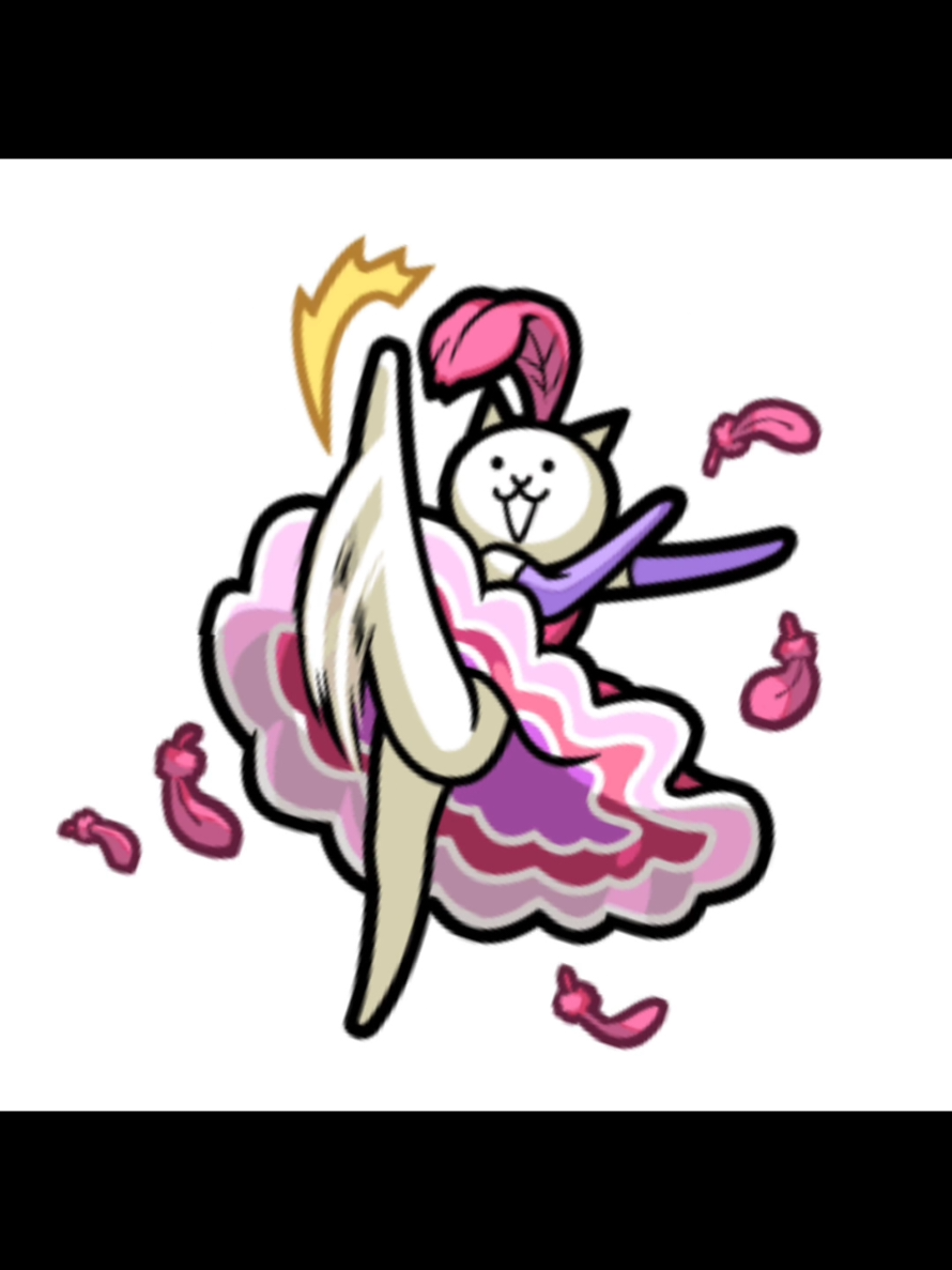 Doing this meme with can can cat (best super rare💯‼️)  #fyp #animation #justbecompetentmeme #thebattlecats #cancancat 