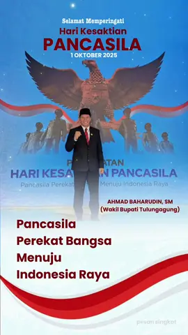 memperingati hari kesaktian Pancasila 1 Oktober 2025 #ahmadbaharudin #wabuptulungagung #gerindra #gerindratulungagung #harikesaktianpancasila 