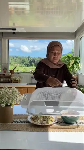 Ada aja kelakuan lucu anabul🥰, biar makanan aku dimeja tetap aman aku langsung beli tudung saji dari @tataruma.co  #pedesaan #tatarumah  #tudungsaji 