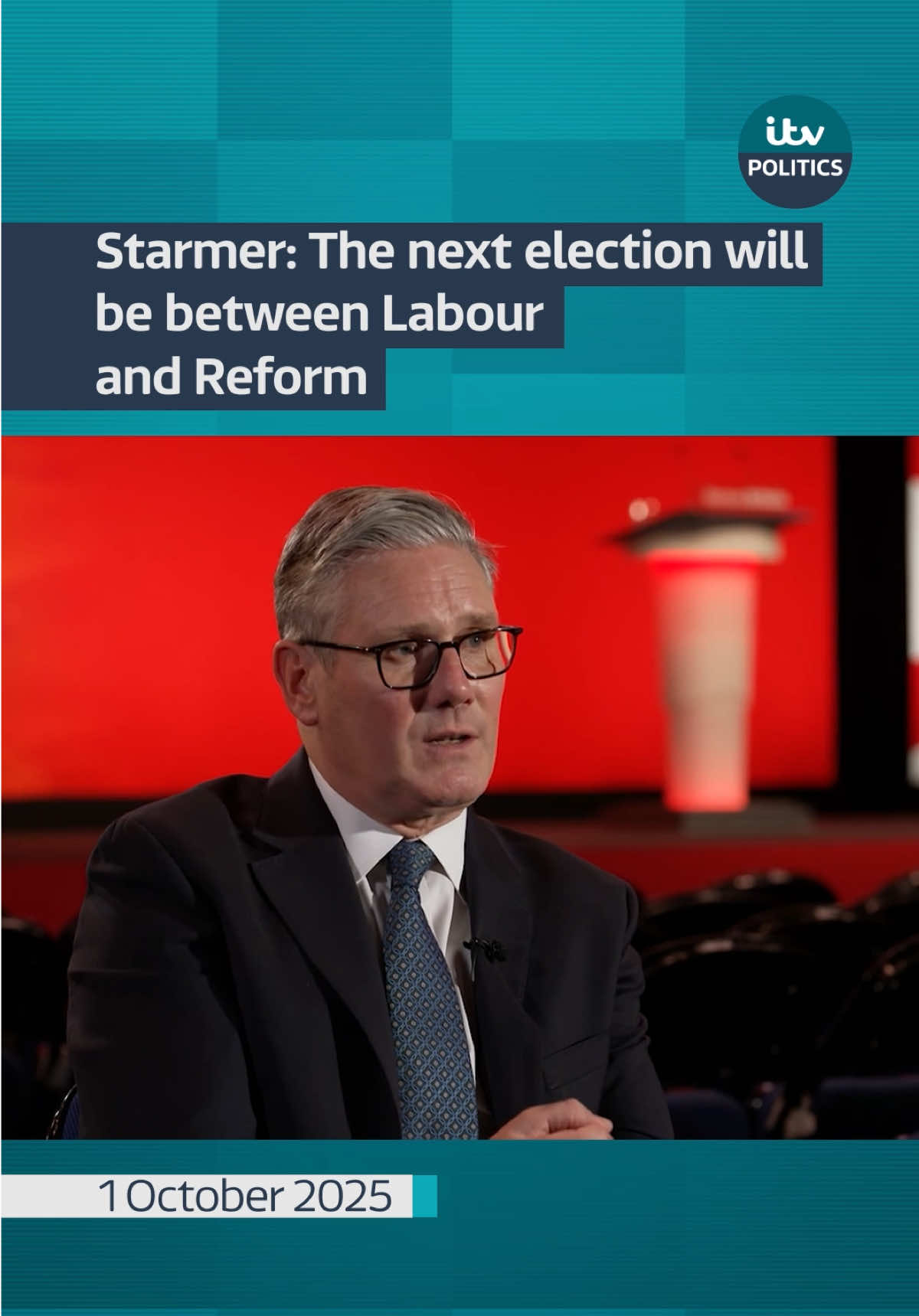 The Prime Minister Keir Starmer has claimed the next election will be a battle between Reform and the Labour Party, describing it as 