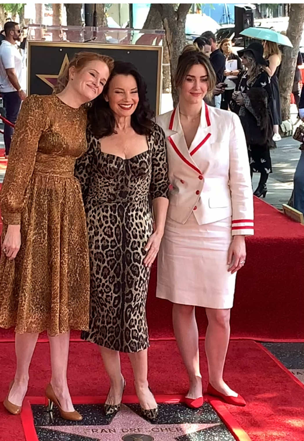 #frandrescher #wof #onregardequoi #hollywoodwalkoffame #thenanny 