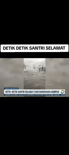 detik detik santri selamat  #beritaterkini #korban #ponpessidoarjo #beritaviral #fyp 