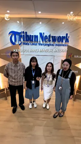 Ini beberapa alasan kami masuk media! Tribunners ada yang sama kaya gini juga? 😂 #tribunnews #lokalupdate #lokalupdatetribunnews #alasanmasuktrend #anakmedia 