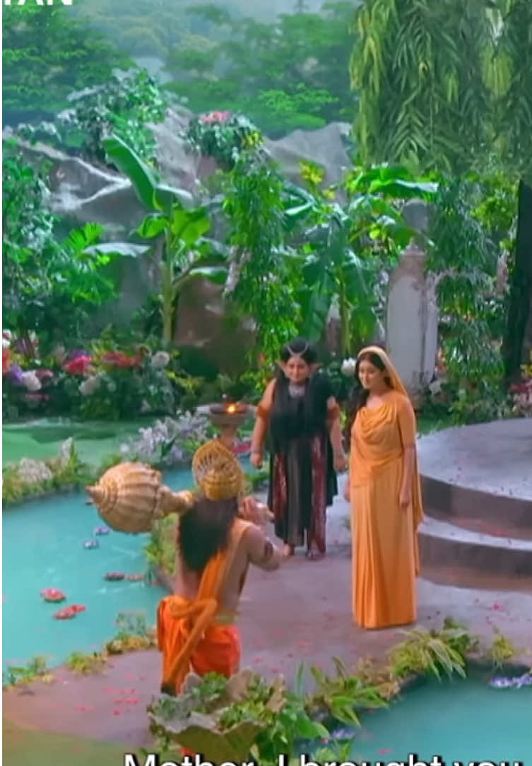 Shrimad Ramayan - Siya Ram Ki Milan Hone Ko Hai - Hanumam Ji Mata Sita Ko Sandesh Dene Pahuche Ashok Vaatika Bhesh Badalkar 