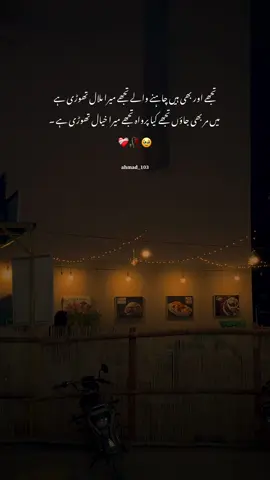 تجھے اور بھی ہیں چاہنے والے تجھے میرا ملال تھوڑی ہے❤️‍🩹#videos #foryоu #status #esthetics 