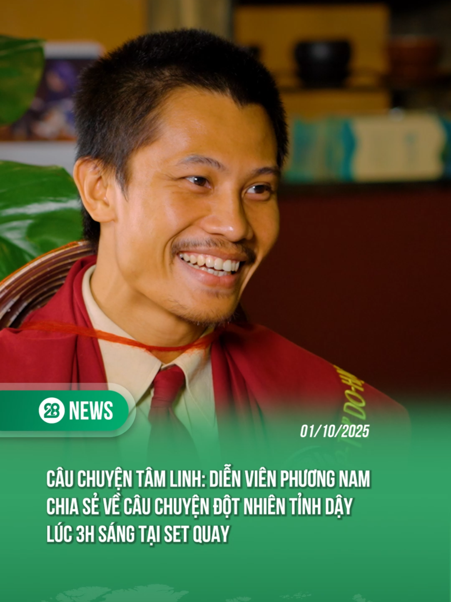 Câu chuyện tâm linh: Diễn viên Phương Nam chia sẻ về câu chuyện đột nhiên tỉnh dậy lúc 3h sáng tại set quay #theanh28 #tiktoknews #theanh28news #28uniquepodcast #sensegiua #muado #phuongnam