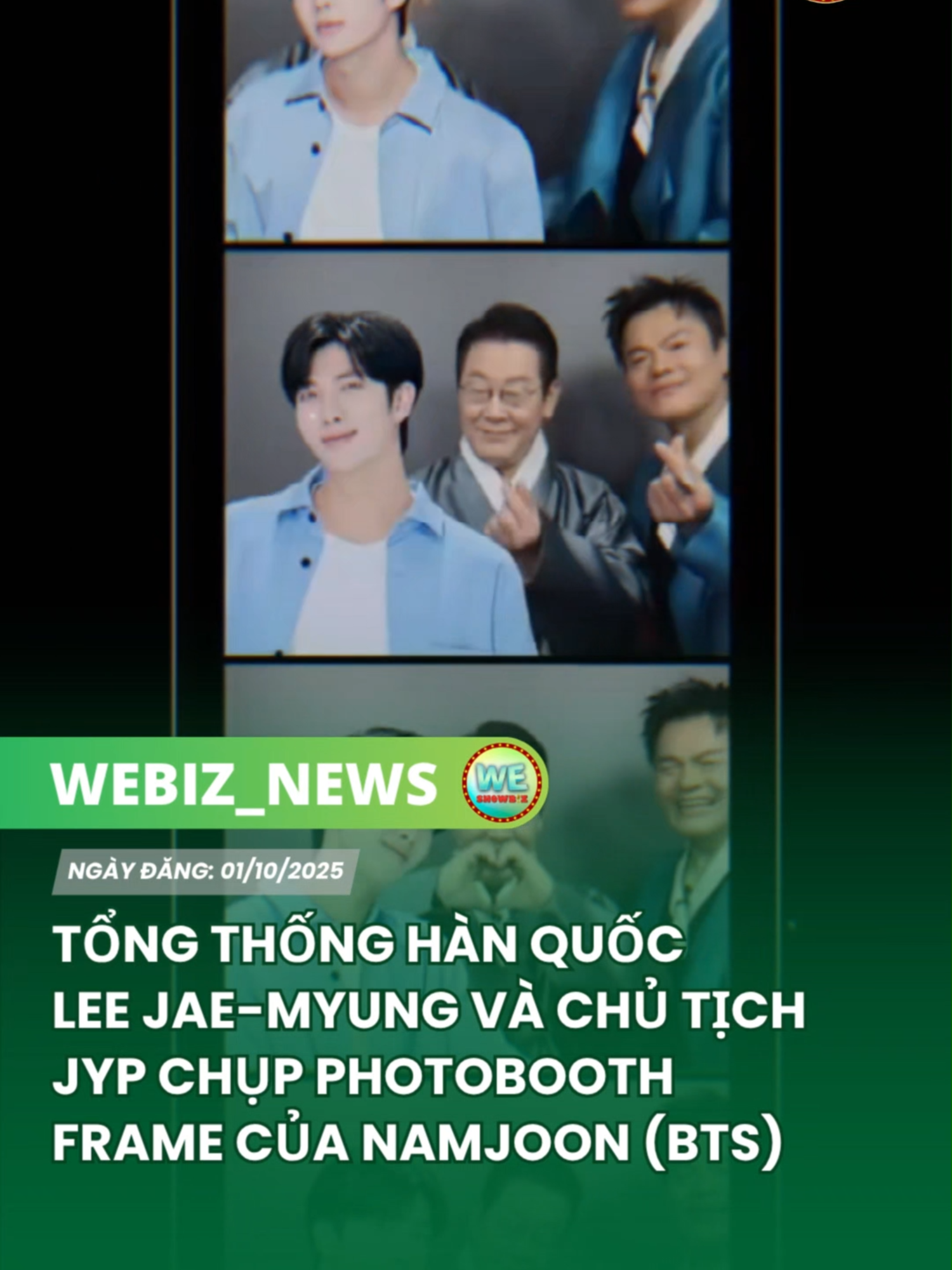 Màn collab không ai ngờ tới #fyp #viral #wenetwork #webiznews #RM #BTS #JYP #kpop