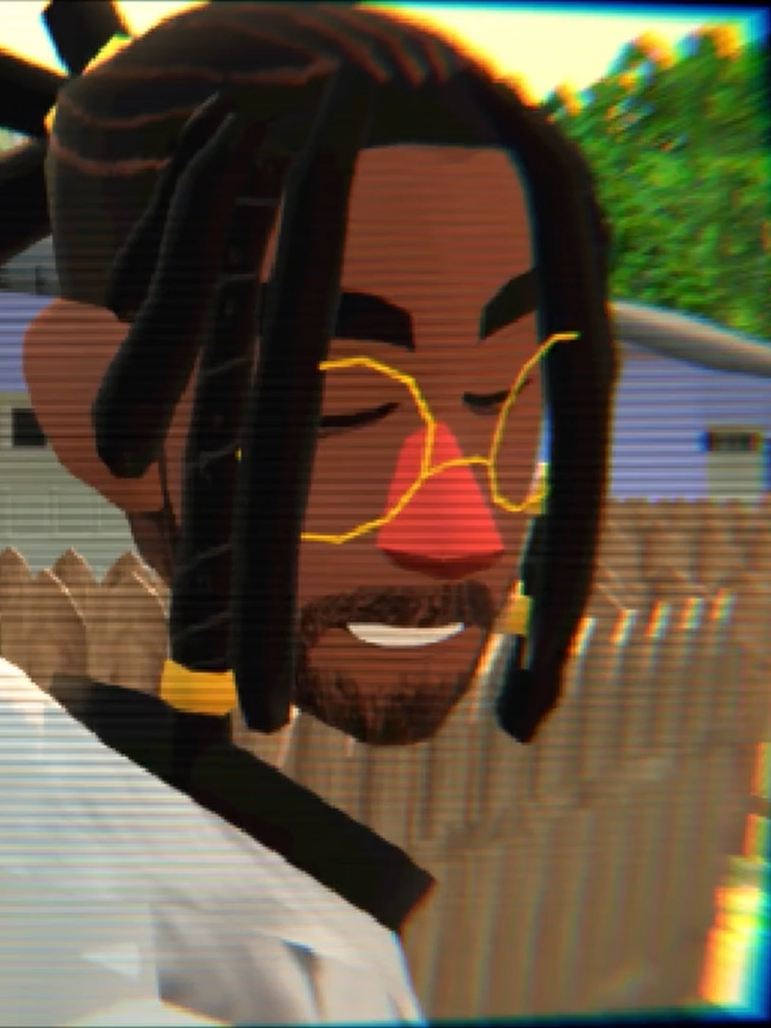 Be honest with me, Did she cook or am I cooked? 👨🏿‍🦲 Part 2 #blender #lowpoly #yumo #funnytiktok #animation