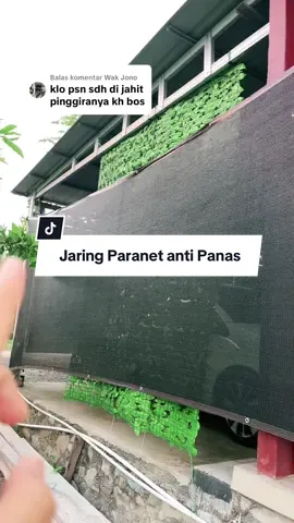 Membalas @Wak Jono  Jaring Paranet anti panas multifungsi  #paranet #jaringparanet #paranetmultifungsi #paranetantipanas 
