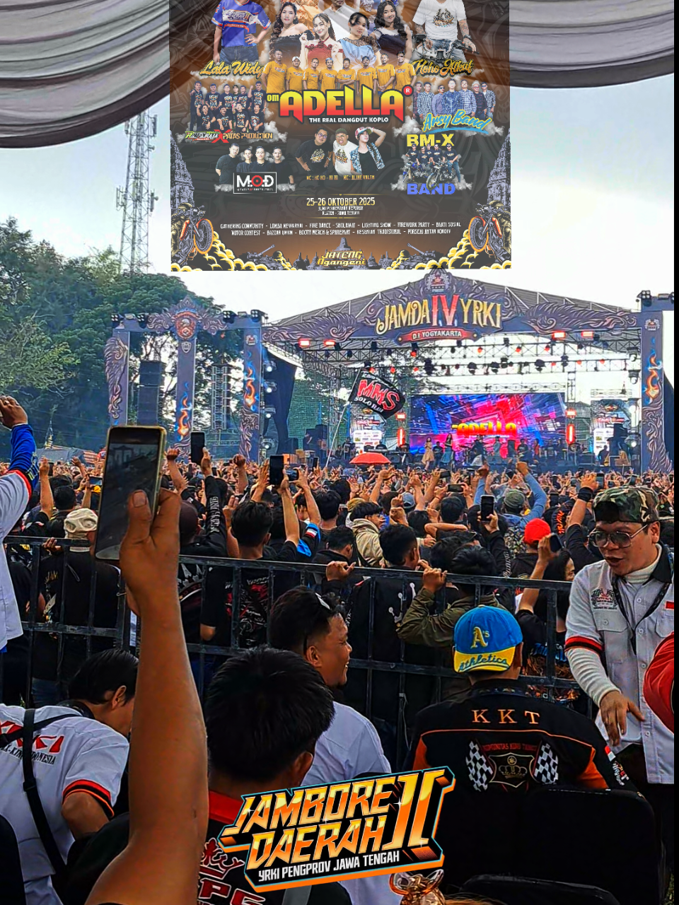 🔥KABAR GEMBIRA BAGI KITA SEMUA🔥 Tanggal: 25-26 OKTOBER 2025✅️ Lokasi: Bumi Perkemahan Kepurun, Klaten✅️ • SEE U OKTOBEE di KOTA KLATEN BOLOO👋🤩🔥 Beli merch bisa wa 08974824246 atau shopee arindieshop✅️ #jamda2yrkijateng 