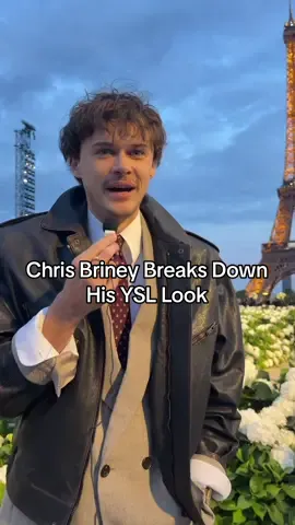 In Saint Laurent, #chrisbriney has 100% found his look.  
