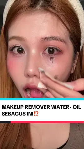 micellar water or cleansing oil ?? daripada bingung mending pake makeup remover water-oil aja, krn dia ada micellar water nya + oil, remove makeup jd satset banget!💋 #fyp #makeupremover #cleanser #otwooid #BeautyTok 