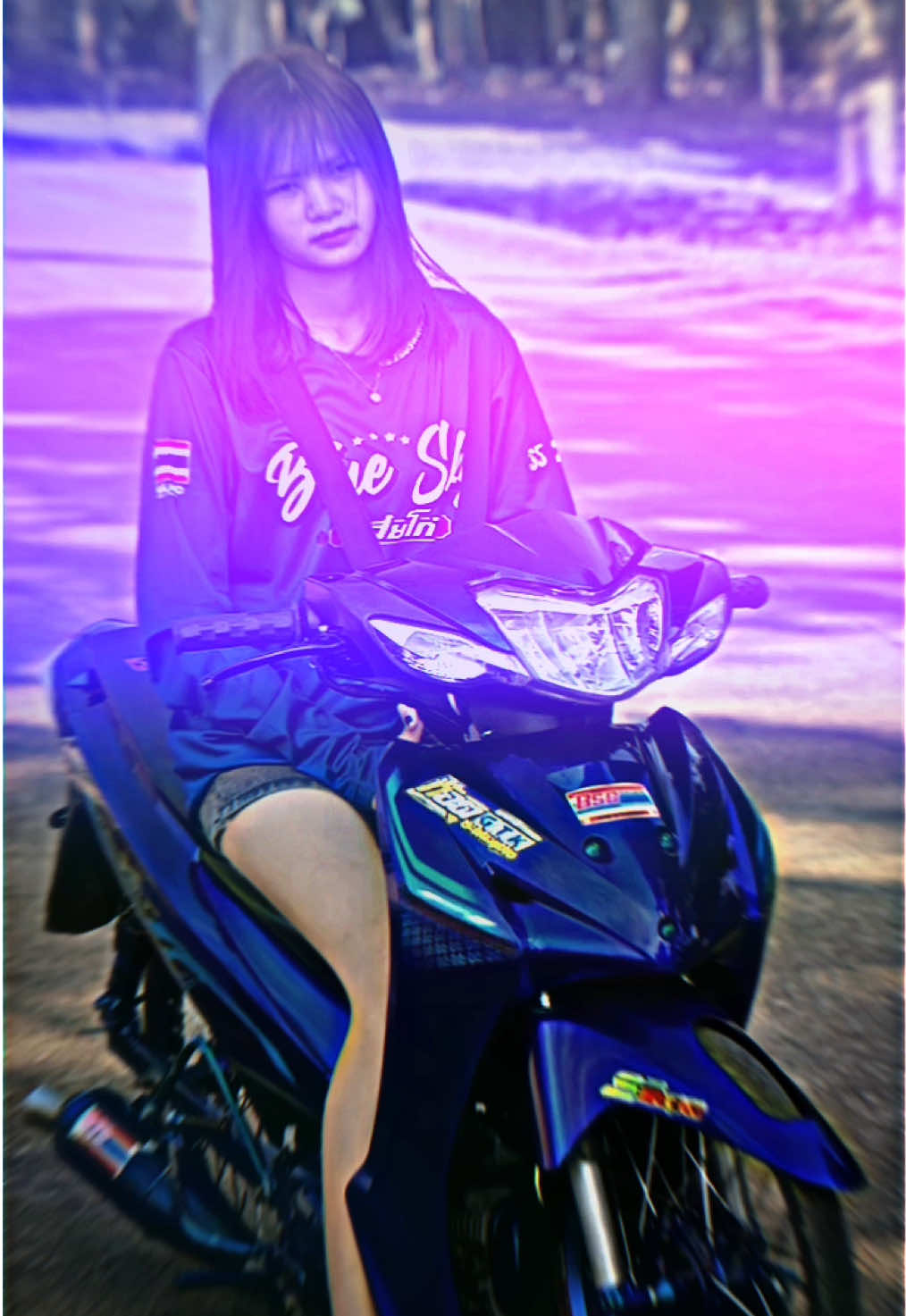 @ดาร์ ริน🐢💙 🚀💙#wave110izoneสุรินทร์💙🚀🇹🇭 #alightmotion #wave110iledสีม่วงไฟโปรเจคเตอร์ #110iforever😍😘 #รถแต่งสวย 