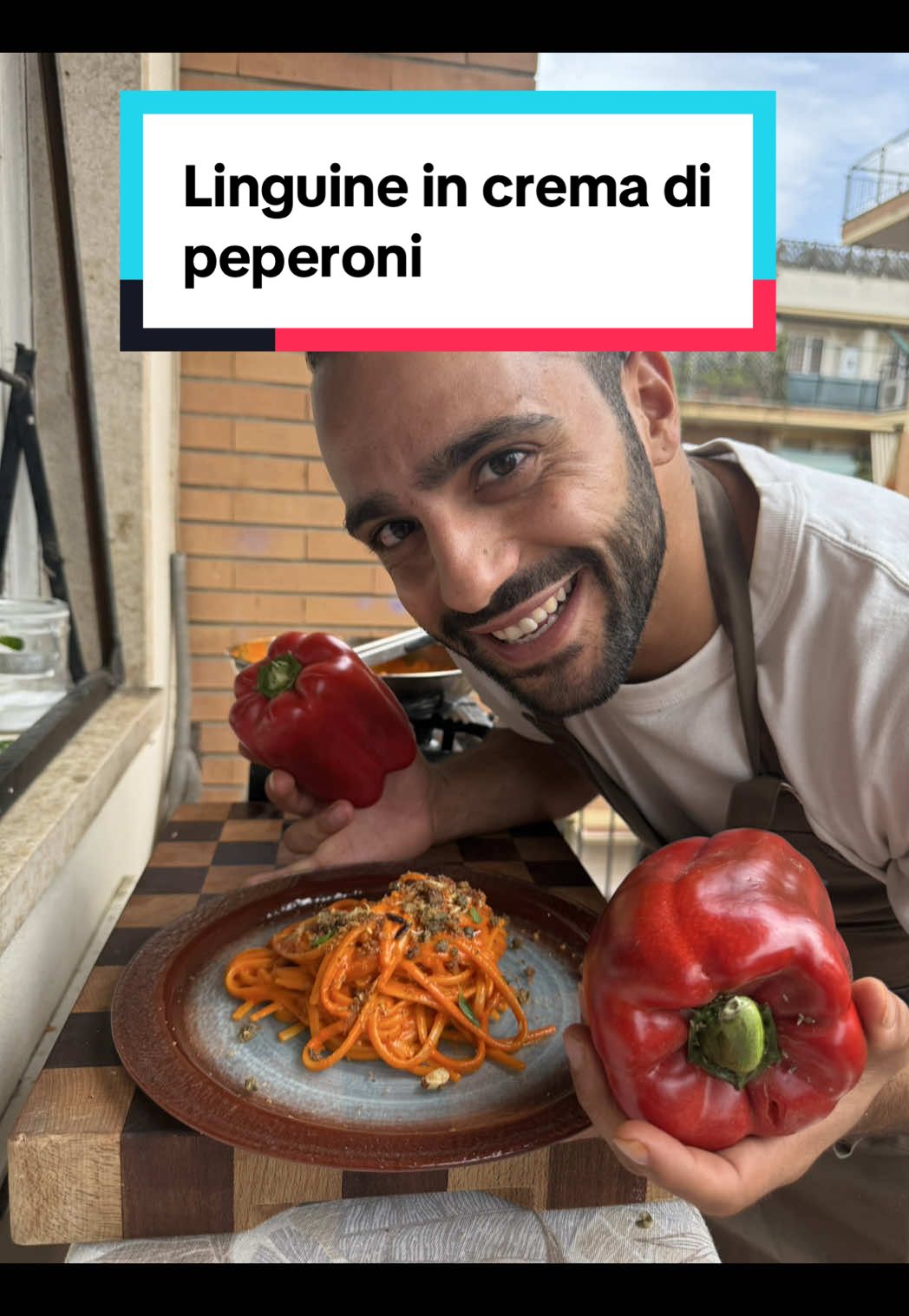 Oggi linguine con peperoni arrosto, capperi e olive. Per preparare questo piatto ho scelto le Linguine Italiamo e le Olive Taggiasche Italiamo di Lidl. Una ricetta super colorata e gustosa, provatela anche voi! @Lidl Italia #lidlitalia #cucinaitaliana #cucinaconruben #perte #foryou 