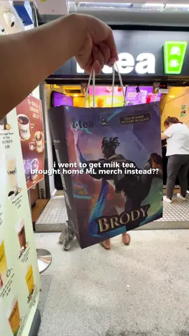 i went to get milk tea but went home with ML merch instead??? I guess i dont have to worry about christmas gifts for my brothers anymore 👀   @iTEA #iTEAsg #MobileLegends #singapore #MPL #itea 