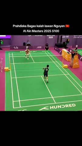 Yaampun bagas dikasih skor 1 digit🙃 Nice try! Comeback stronger 🔥 Semoga cepet bisa bersaing di S100 ke atas ya, jangan kelamaan di IC IS. Prahdiska Bagas Shujiwo 🇮🇩 vs Nguyen Hai Dang 🇻🇳 (19-21 8-21) R32 Al Ain Masters 2025 S100 #AlAinMasters2025 #BadmintonLovers #BadmintonIndonesia #FYP #Bulutangkis