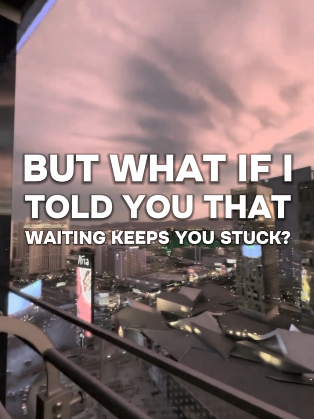 But what I told you that waiting keeps you stuck?? #motivationalinspiration #inspirationalvideo #motivationalvideo #discipline #consitency 