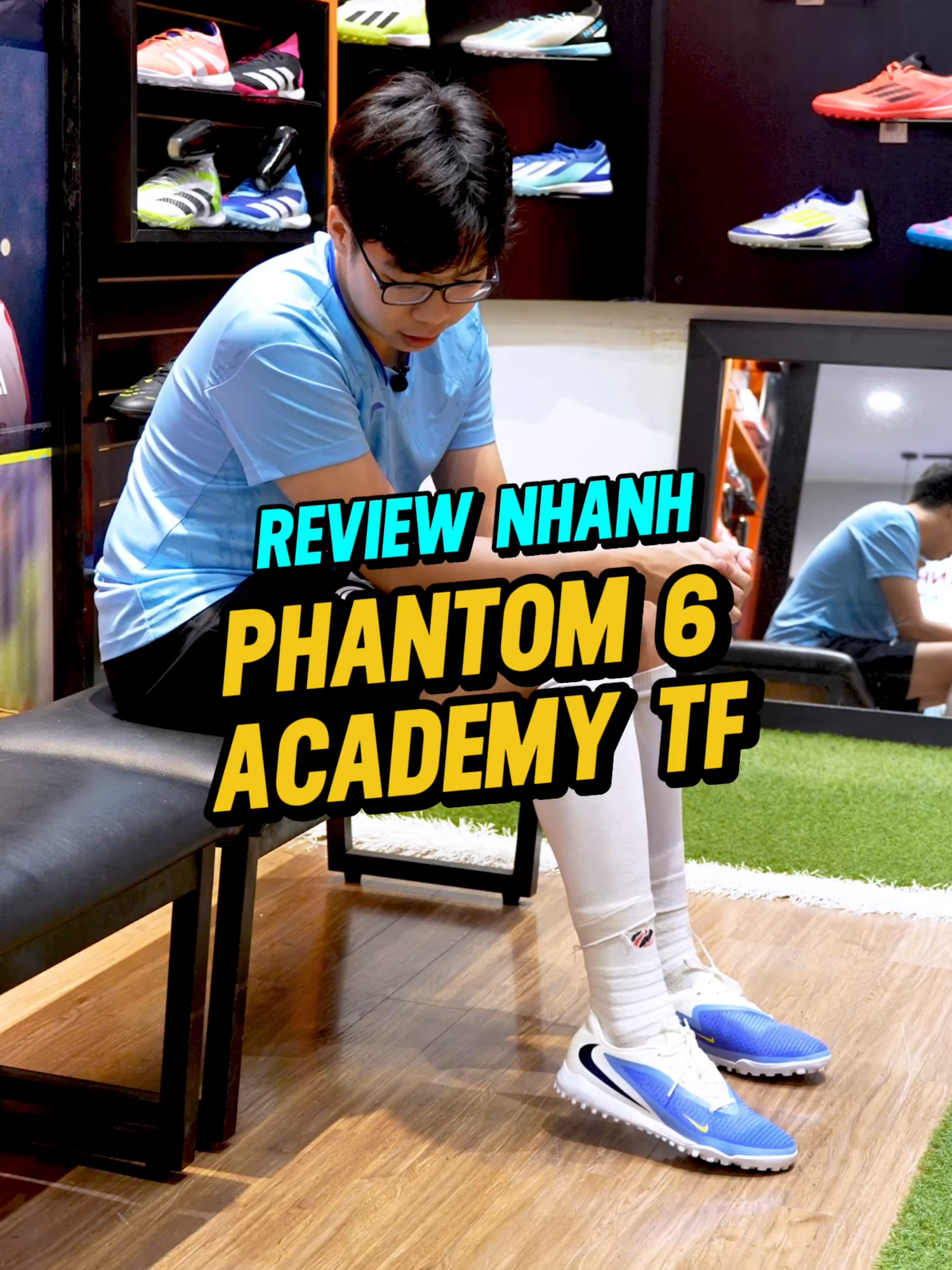 👟 Lên chân & review nhanh Phantom 6 Academy TF - Fear Nothing Pack. #sportontiktok #trending #mizunofootball #adidasfootball #joma #nikefootball #new #futsal #xuhuong #bongda #puma #hot #bongdaphui #football #giaydabong #giaydabongchinhhang #thanhhungfutsal #footballboots #vietnam #thankyou