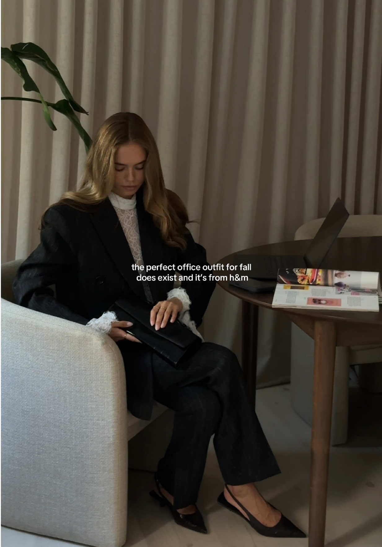 advertisement | the perfect set for the fall season @H&M from the A/W collection available on the 2nd of October 🖤