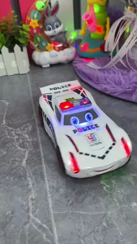 Xe Cảnh Sát Biến Hình Robot có nhạc và đèn vui nhộn #dochoi #dochoichobe #dochoitreem #dochoioto #dochoivuinhon 
