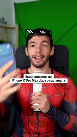 Experienta mea cu iPhone 17 Pro Max dupa o saptamana #Tech 