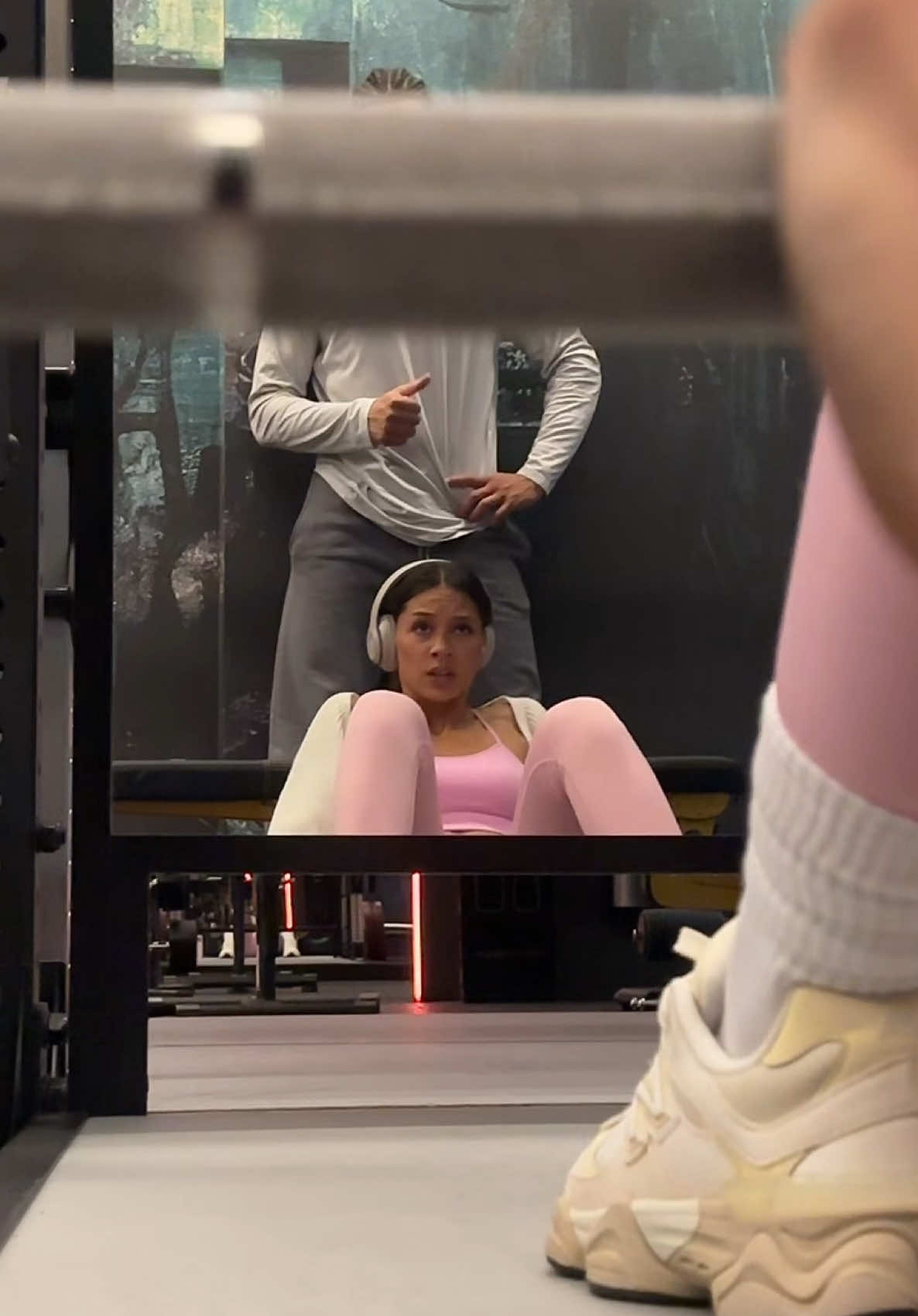 This is what our gym nights look like 🤣🤣  #borås #sweden🇸🇪 #gym #fyp 
