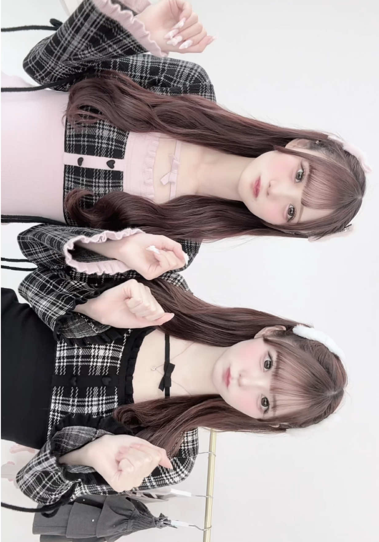 🎀🖤#おすすめ #双子コーデ #量産型 #コーデ紹介 