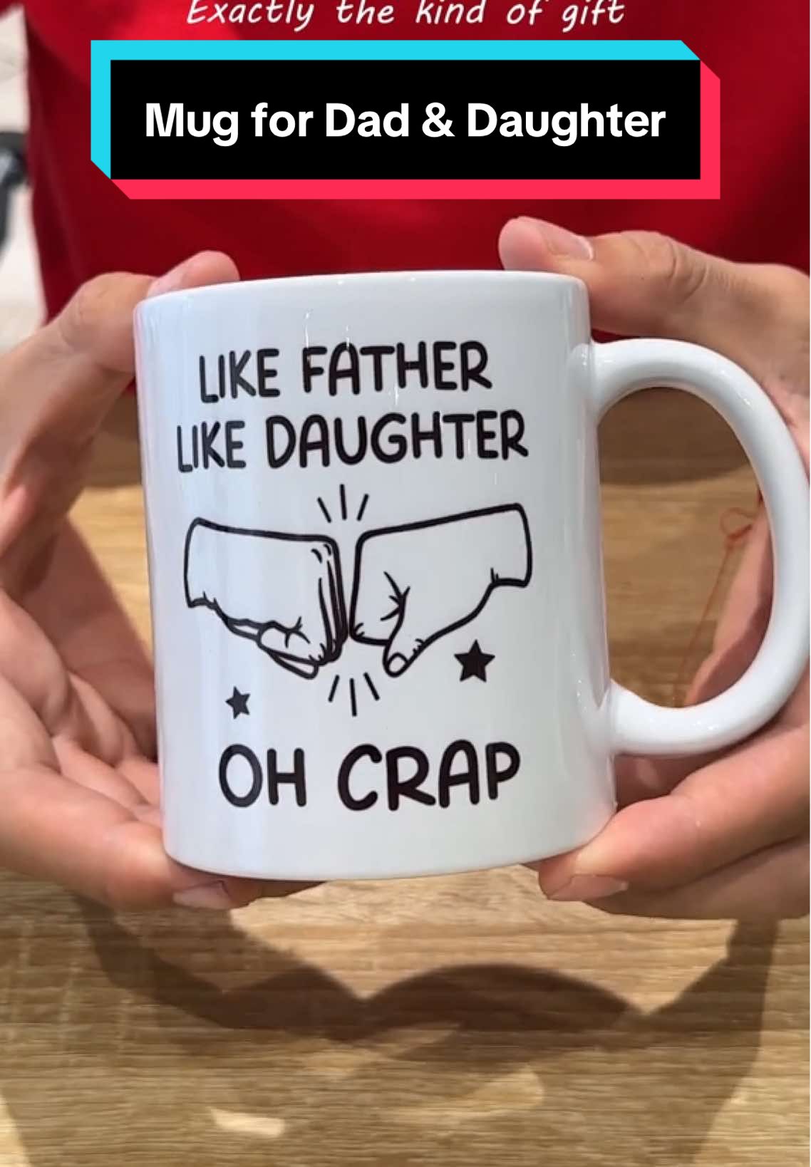 Personalized love in every sip 💕 #pawfecthouse #personalizedgifts #dad #daughter #fatherdaughter