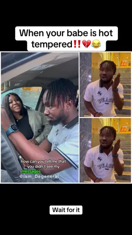 When your babe is hot tempered and still useful🤝😂#fyp #funnytiktok #goviral #comedy 