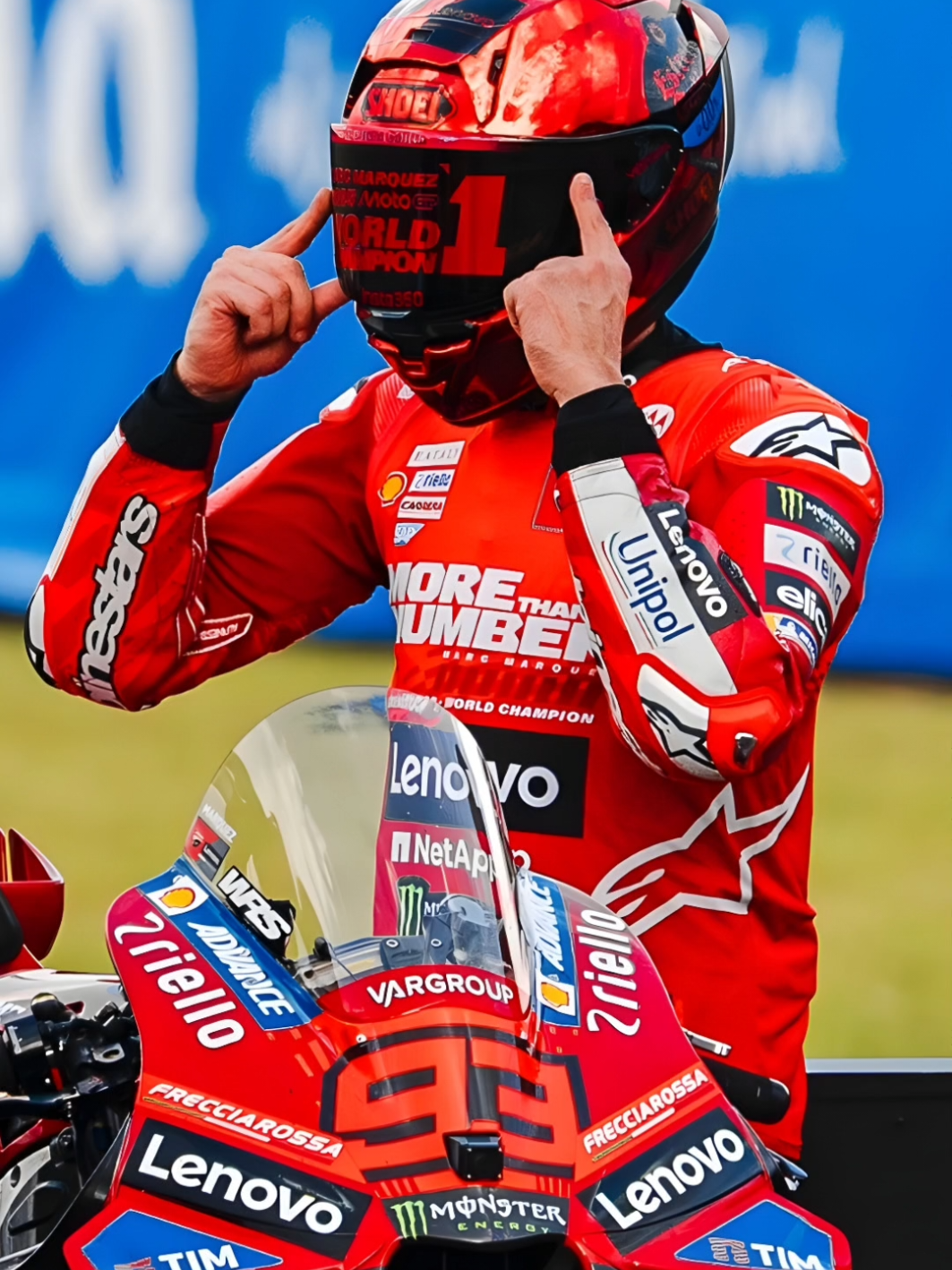 Legendary comeback in a sport ❤️‍🔥 #marcmarquez #motogp #todorojo🔴 