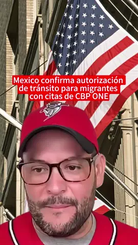 Mexico confirma autorización de tránsito para migrantes con citas de CBP ONE #migrantesenmexico #cbpone #mexico #cruzarlafrontera #cubanos #venezolanos #honduras #latinos #estadosunidos #emigran2 #news #maga #fyp #foryou #foryoupage #fypシ #tiktok #storytime #tiktok #viral #greenscreen #tariff #breakingnews #BreakingNews #usa_tiktok #usa #America