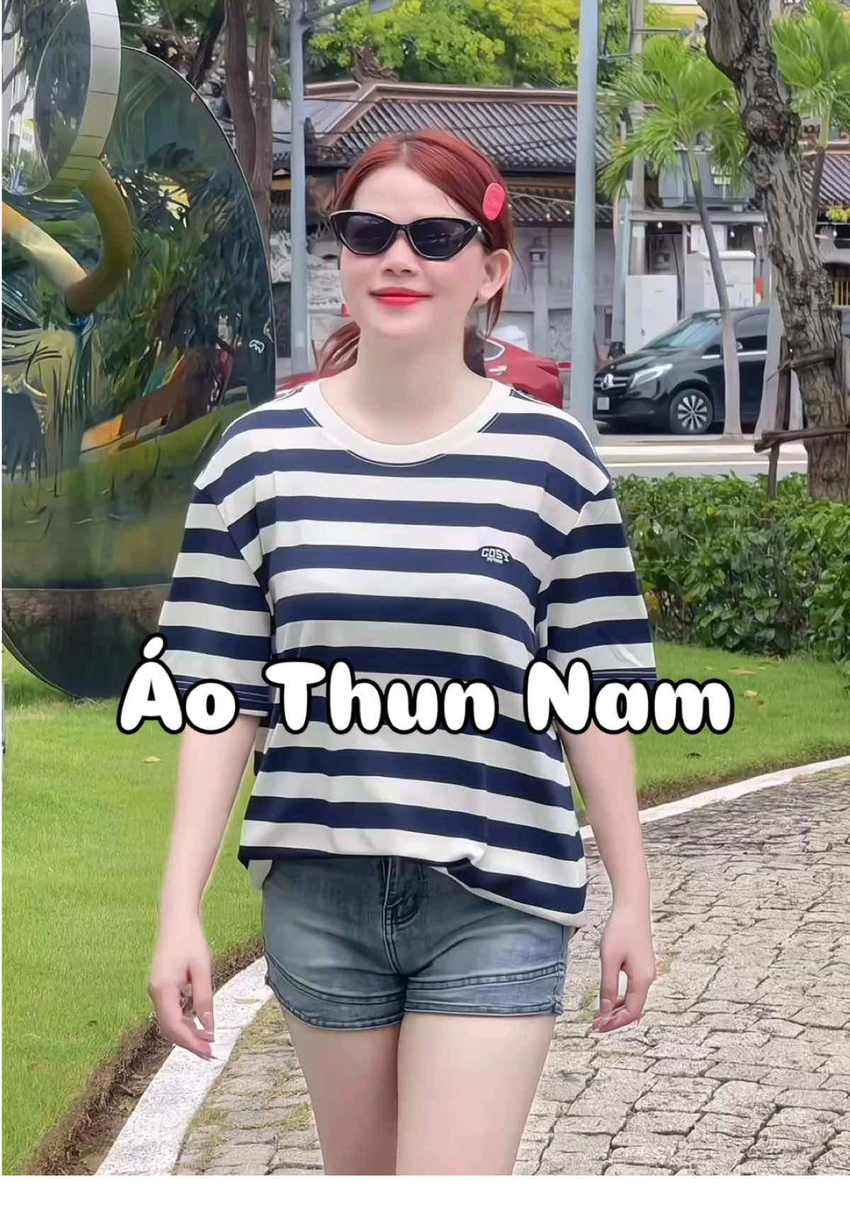 Áo thun nam giá hạt dẻ, sọc cổ điển dễ mặc dễ phối đồ #aothunnam#aothunnamcaocap#aothunnamdep 