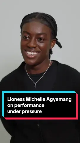 #Lioness Michelle Agyemang shares her tips on #performance under pressure #football #Soccer