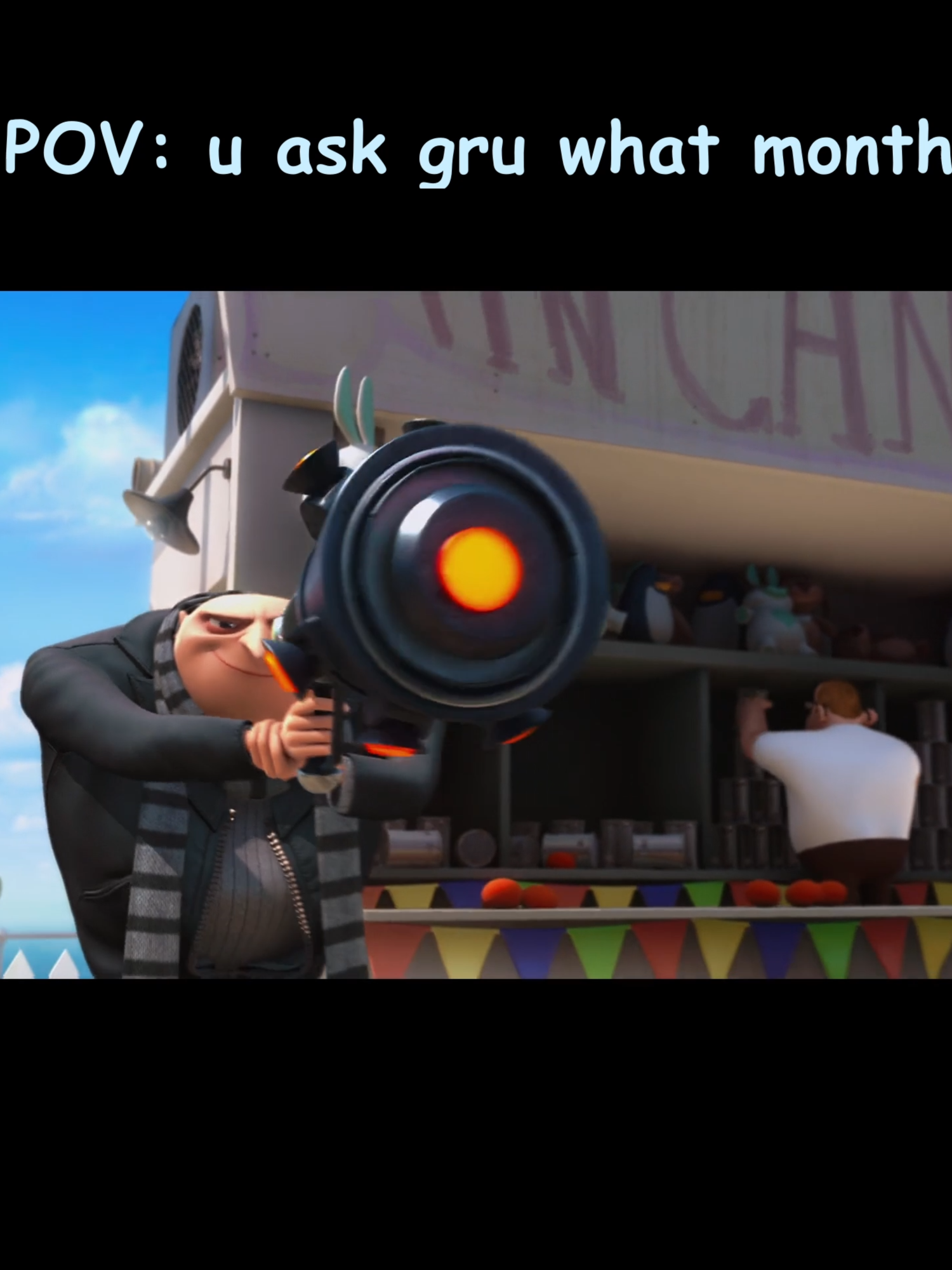 POV: You just asked Gru what month it is #despicableme #october