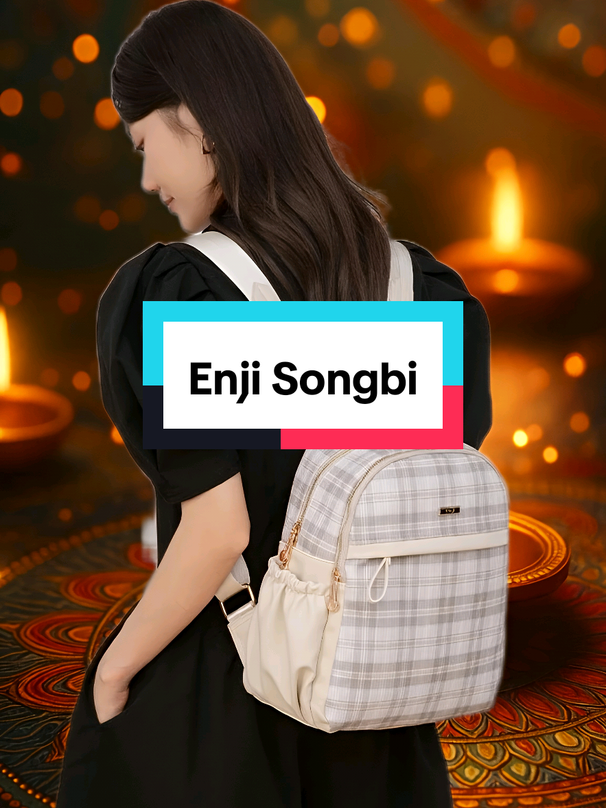 Tas Ransel Wanita Enji Songbi #enji #backpack #taswanita #tasransel #tasgendong 