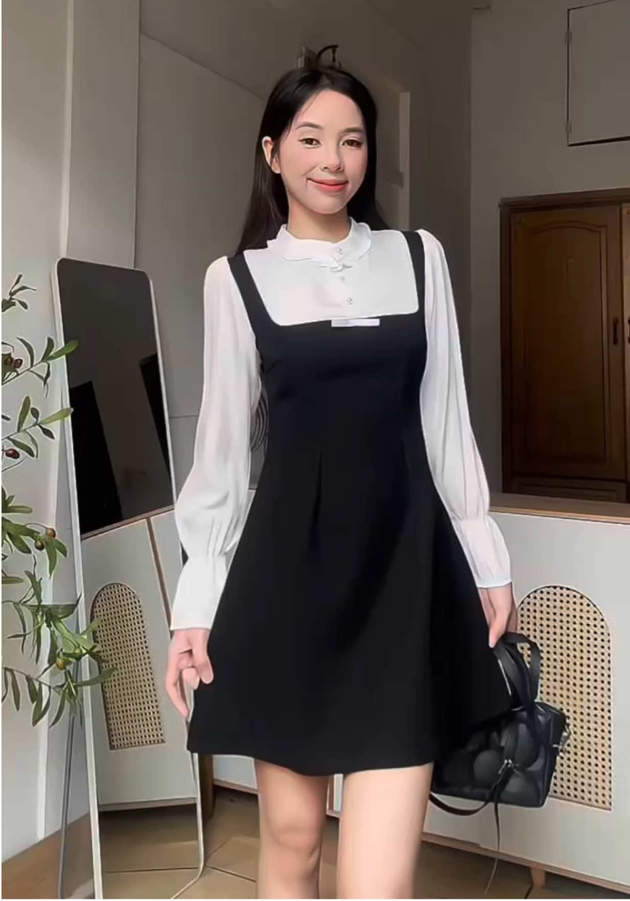 Nhẹ nhàng vẫn xinhh #1m68review #damcongso #dambigsize #vaybigsize #damxoe 