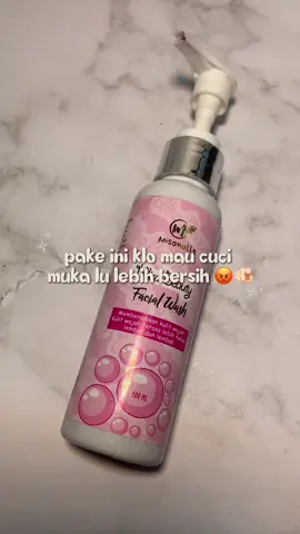 kotoran semua di wajah lu bakal hilanggg 🥰😁🫣 #misonells #facialwash #perawatankulit 