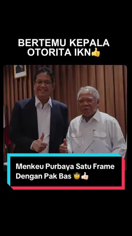 Hari ini, Menkeu @Purbaya Yudhi Sadewa menerima Kepala Otorita IKN, Bapak Basuki Hadimuljono, di kantor Direktorat Jenderal Pajak. Pak Purbaya dan Pak Bas dalam satu frame, bagaimana menurut kalian?🤠👍🏻