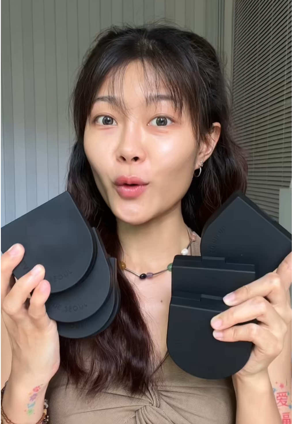 รีวิว JAVIN DE SEOUL wink cushion matte ✨🌷 #javindeseoul #winkcushionmatte #makeup #สอนแต่งหน้า #รีวิวคุชชั่น 
