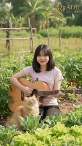 menyongsong bahagia #gitar #kucing #kebunsayur #belajargitardirumah