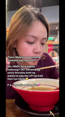 Ramen nagi kayo dyan. Kain tayo guys kahit naka #glp1 #tirzepatide  #glp1community #fyp 