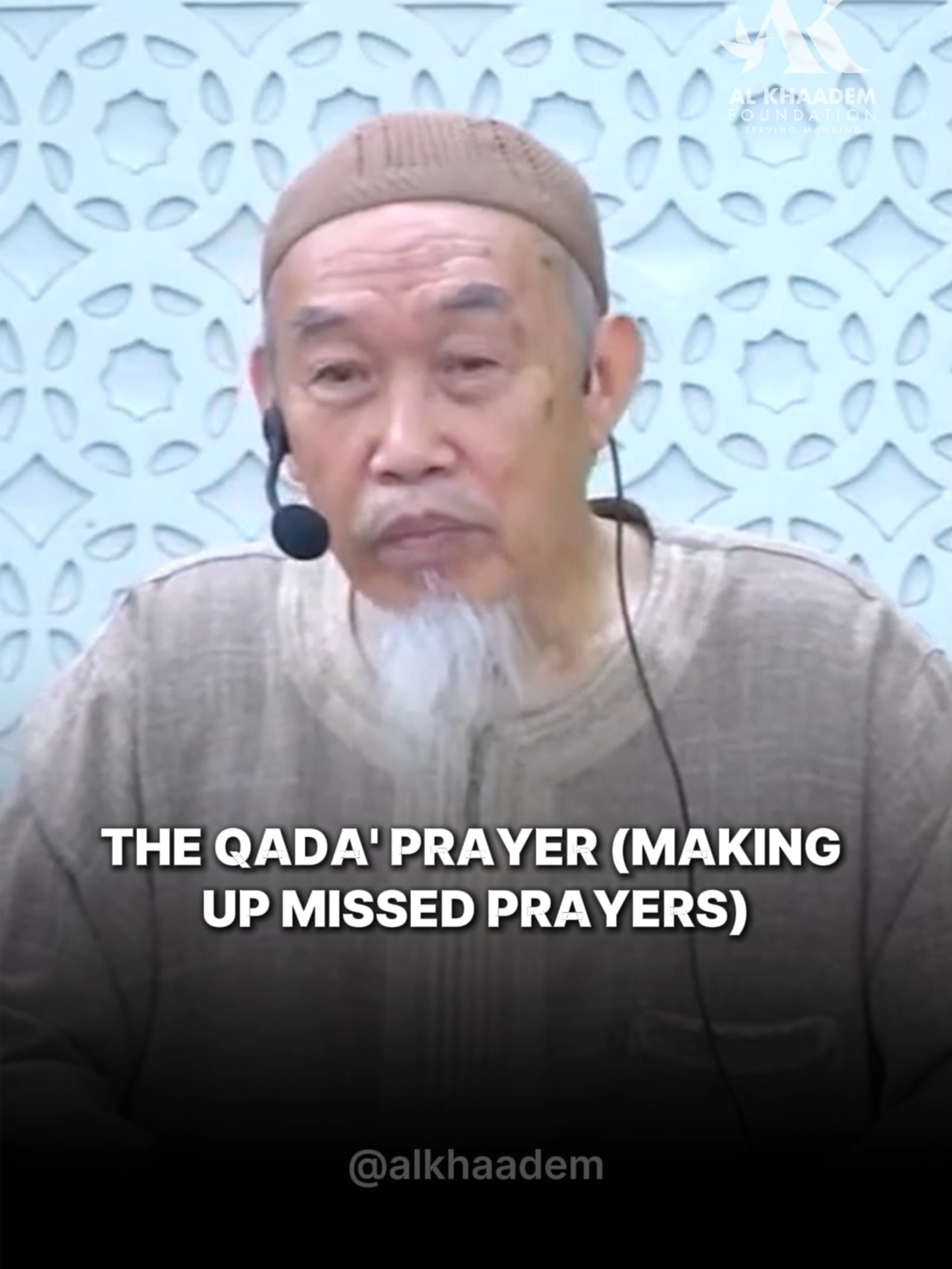 𝗗𝗼 𝗬𝗼𝘂 𝗡𝗲𝗲𝗱 𝘁𝗼 𝗥𝗲𝗽𝗹𝗮𝗰𝗲 𝗔𝗹𝗹 𝗠𝗶𝘀𝘀𝗲𝗱 𝗣𝗿𝗮𝘆𝗲𝗿𝘀? Dato' Dr. Sheikh Hussain Yee Short Reminder from our Tazkirah Times Not Permissible to Pray | NMC Level 2 https://youtu.be/MHPF_mh3fz0 #alkhaadem #servingmankind
