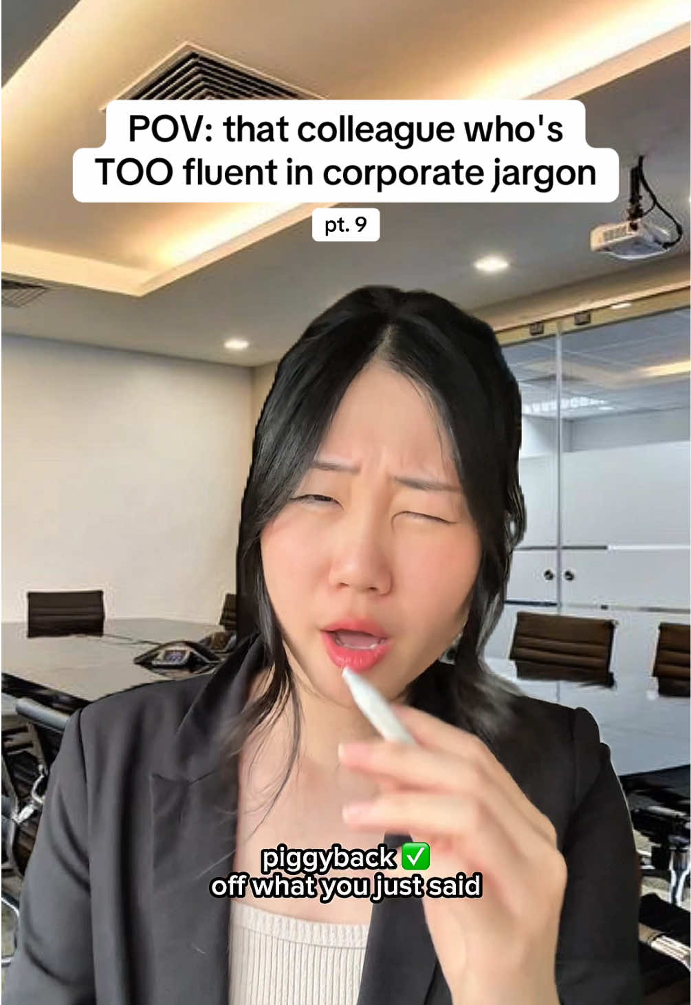 working with professional yappers be like.. #pov #satire #corporatejargon #comedy #skit