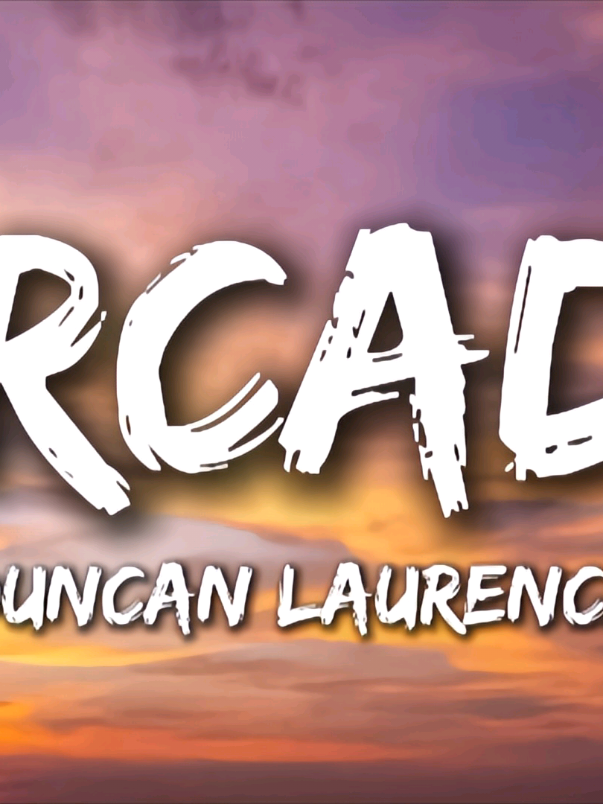 Duncan Laurence - Arcade (Lyrics) #duncanlaurence #arcade #music #lyrics 