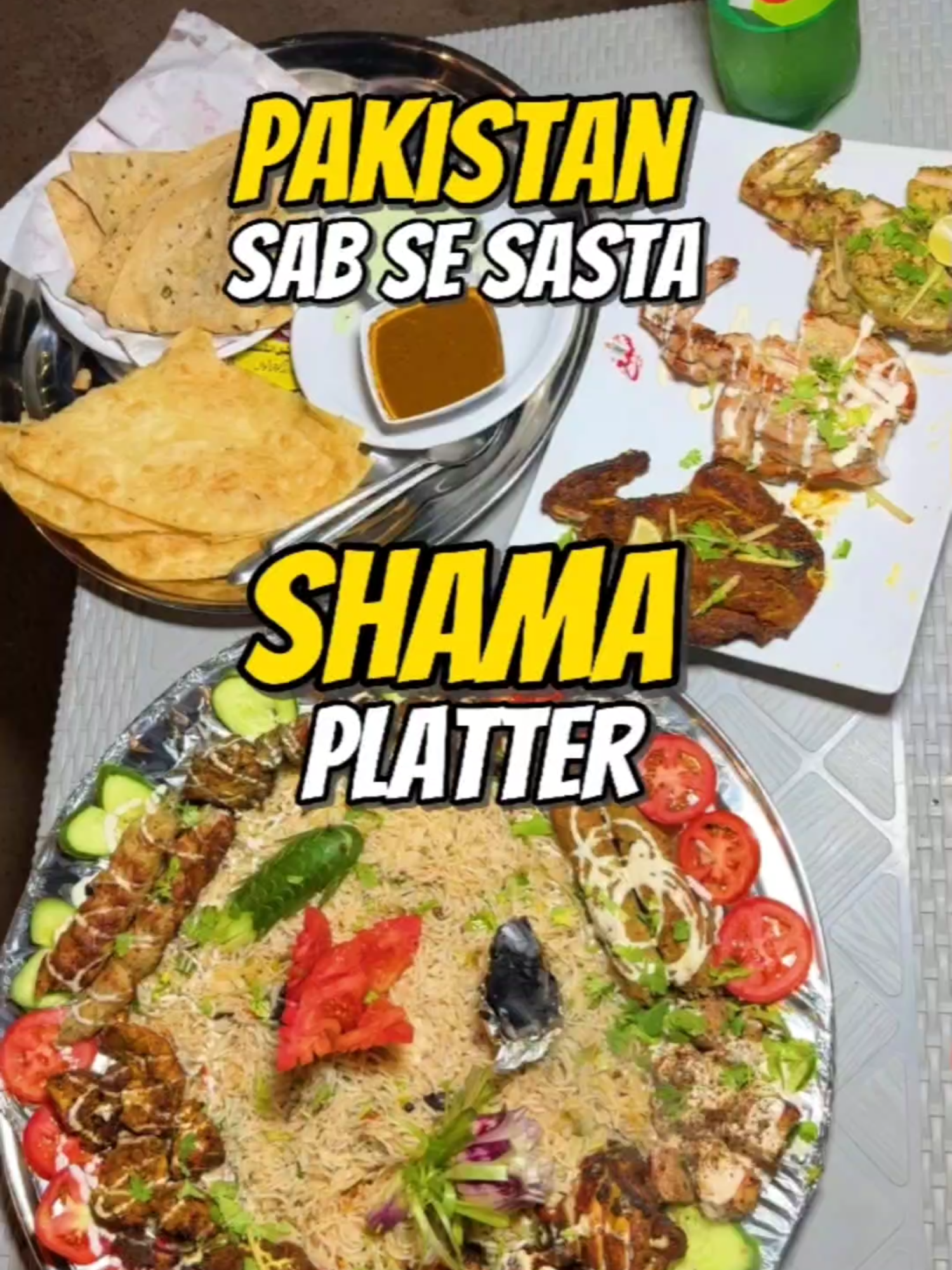 Pakistan’s BIGGEST Family Jumbo Platter in Cheapest Lowest Discount offer Price  #viral #trending #fyp #Foodie #viralfood #pakistanifood #foryoupage
