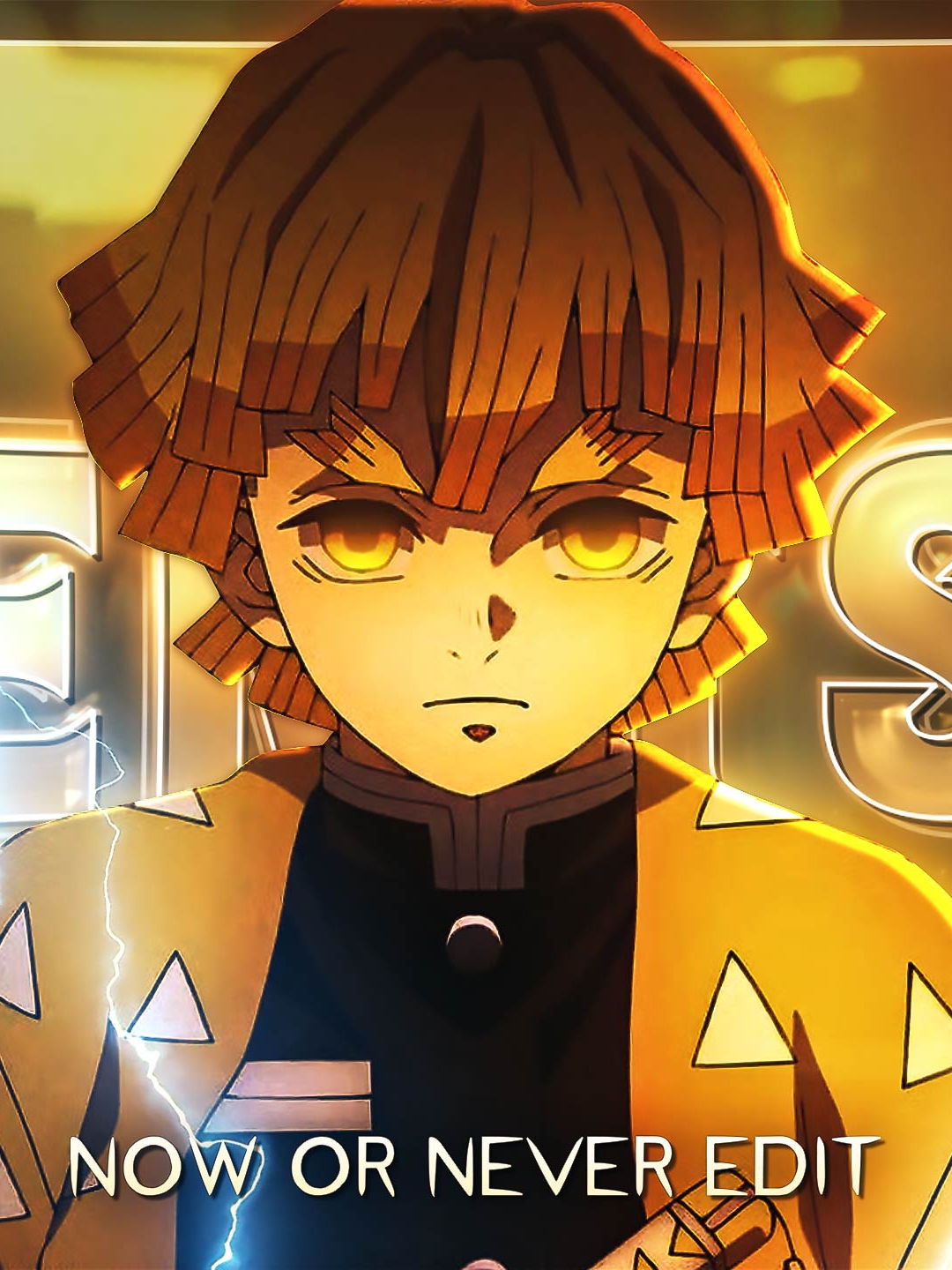 Now Or Never #edit #nanimalo #edit4k #amv #animeedit #anime4k #demonslayer #kimetsunoyaiba #zenitsu