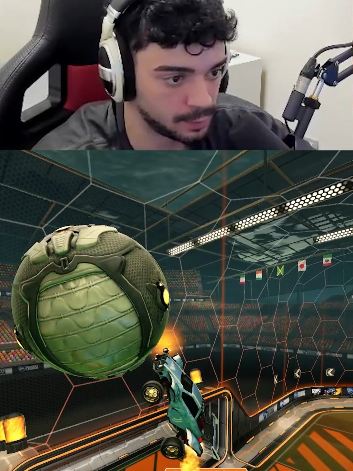 QUE FUE ESO? 😦 #almost #rocketleague #fyp