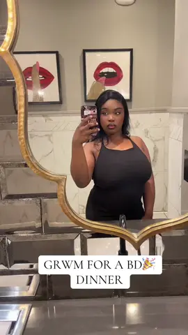 Makeup routine for black girls @Morphe Cosmetics @elfcosmetics  #blackgirlmakeup #dinnerparty #morphe #elfcosmetics #makeup 