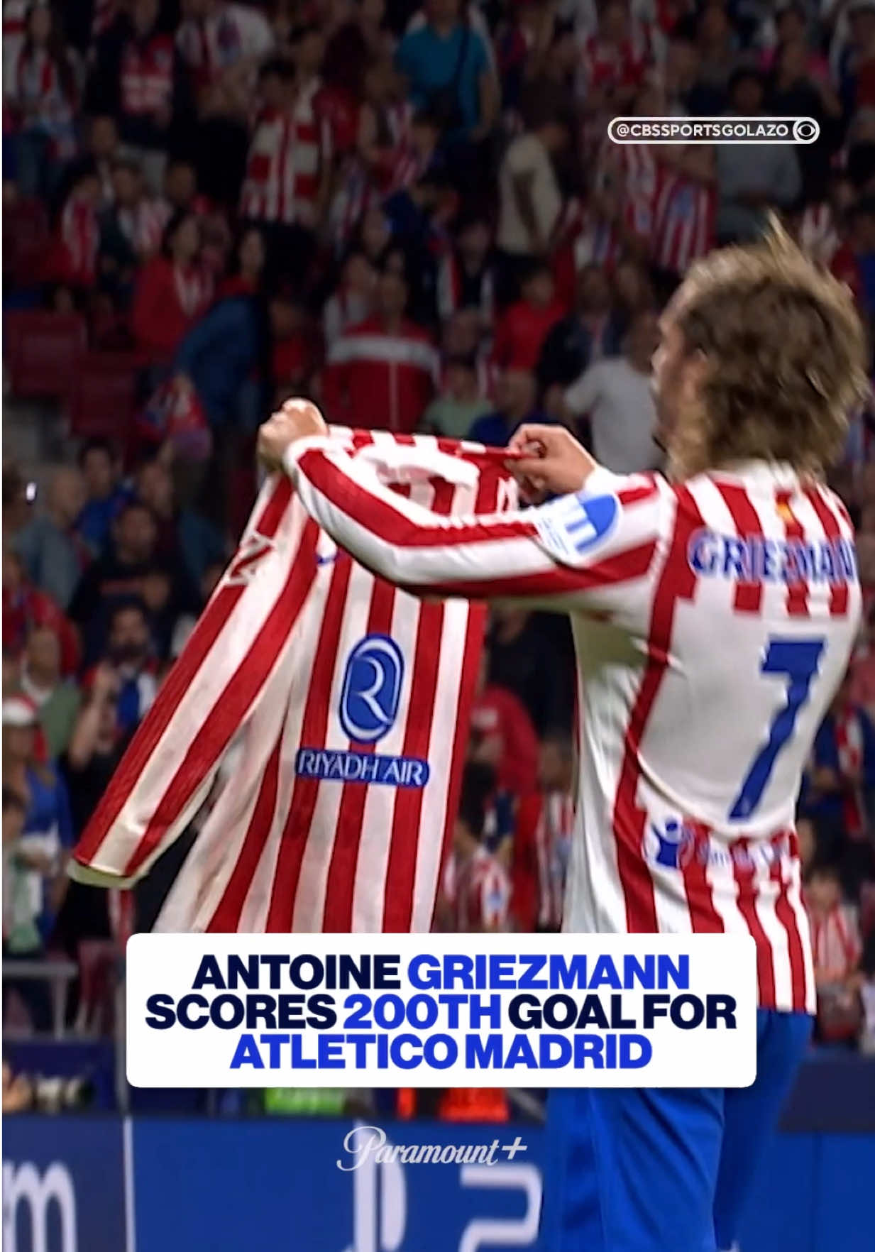 The 34-year-old becomes the first player in Atlético Madrid history to score 200 goals for the club 🤩 #UCL #championsleague #antoinegriezmann #laliga #football